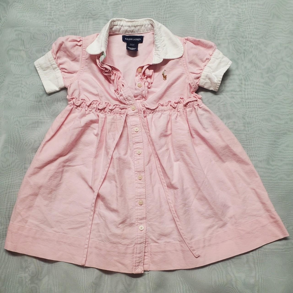 Vintage Ralph Lauren Toddler Polo Dress